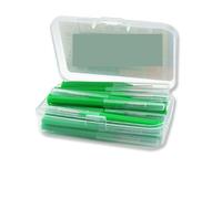 30pcs/Set Interdental Brush Dental Floss Teeth Oral Clean Hygiene Toothpick(Green)
