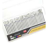 30pcs/set Professional Milling Ring Cutter Electric Rotating Manicure Machine Accesia Hour Diamond Nail Drill Bit Set Nail Tools