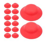 30pcs Silicone Swing Top Bottle Gasket Replacement, Hat Shaped Seal Washer | Wear Resistant, Temperature Tolerant, 2.5x2.5x0.7cm, for Jars, Water Caps, Soda Makers and Homebrewers