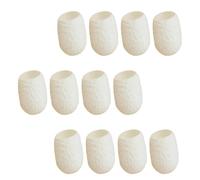 30pcs Silk Finger Gloves Facial Cleaning Ball for Deep Pore Cleansing | Natural Silk, Removes Impurities and Makeup Residue, White Finish, Simple Daily Skin Care Use