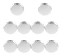 30pcs Silver Aluminum Makeup Tray for DIY Eyeshadow Pans Women | Reusable Portable Set, Lightweight round Pans, Suitable for Eye Shadow Packing, Girls and Women