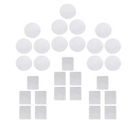 30pcs Silver Iron Sticker Set for DIY Eyeshadow Palette