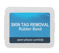 30Pcs Skin Tag Removal Rubber Bands, Safe Micro Band Non Toxic Mole Wart Skin Care Tools, Facial Care Micro Strip Skin Care Tools for Body Face