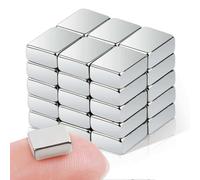 30Pcs Small Magnets for Crafts, 5x4x2mm Fridge Magnets Strong Neodymium Tiny Bar Magnet Muti-Use Flat Whiteboard Magnet s for Refrigerator, DIY, Miniature, Office