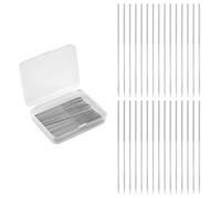 30pcs Snag Repair Needle, 6.2cm / 2.44in Snag Nab It Tool Craft Sewing Stitch Fix Sweater Needle Knit Picker Snag Repair Tool for Woven Knitted Clothing Fixer