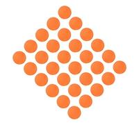 30pcs Soft EVA Foam Balls for Indoor Swing Practice, Non Toxic Sponge Ball for Beginner Golfers and Kids, 0.8in Diameter Training Balls (Orange)