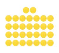 30pcs Soft EVA Foam Balls for Indoor Swing Practice, Non Toxic Sponge Ball for Beginner Golfers and Kids, 0.8in Diameter Training Balls (Yellow)