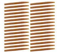 30Pcs Soft Fishing Lures With Salts Earthworm Lures Slow Sinking Wobblers Soft PVC Stick Baits For Freshwater Saltwater Fishing With Salt Earthworm Slow Sinking Wobblers