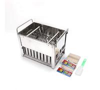 30PCS Stainless Steel Ice Cream Pop Molds Frozen Popsicle Maker Lolly Mould Ice Cream Stick Holder + Cleaning Brush