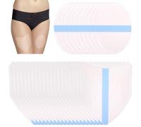 30pcs Thigh Lift Tape, Oval V Shape Waterproof Invisible Leg Lift Patches PU Material Thigh Body Tape for Sagging Skin Loose Skin