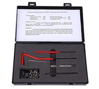 30Pcs Thread Repair Kit, Stainless Steel Twisted Drill Tap Wrench with M4x0.7 Threaded Inserts, Metric Thread Repair Tool for Aluminum Alloy Auto Parts and Radiators