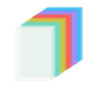30Pcs Transparency Document Protectors Side Entry Designs Paper Protectors for File Organization Side Open Paper Management Solution