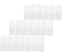 30Pcs Transparent Nail Polish Covers Protective Nail Art Tips Lightweight Manicure Tool Scratch-resistant Shield for Easy Use at Home and Salon, You can observe the situation easily, Show them your...