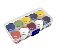 30Pcs Ukulele Plectrums Set Guitar Performances Accessories Colorful Electric Picks Bass Music Picks Guitar Bass Plectrums