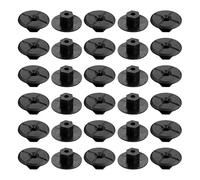 30Pcs Unthreaded Nut Clips Set, 2019900050 Plastic Wheel Arch Trim Mounting Clips for Fender Liner, Splash Guard, and Bumper Cover Replacement