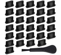30Pcs USB C Dust Plug, USB Type C Anti Dust Port Cover Type-C Charging Port Protector Compatible with Samsung Galaxy Google Pixel Moto G TCL UMIDIGI OnePlus Nord and All USB Type C Ports