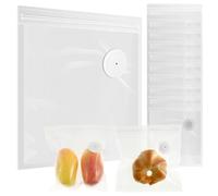 30Pcs Vacuum Sealer Storage Bags Reusable Vacuum Food Sealer Bags Sous Vide Bags Kit Food Storage Bags Multipurpose Food Vacuum Bags for Airtight Food Storage
