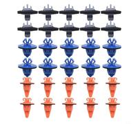 30pcs Vehicle Trim Fastener Clip Kit for Toyota 2003-2011 For Cruiser 2007-2011 Highlander 2008-2011 RAV4 2006-2011 Body Repair