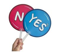 30Pcs Voting Paddles Yes No True False Thumbs Up Down for Classroom Event Activities Assessment For group quiz corporate training events