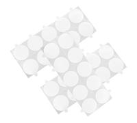 30pcs Wax Seal Double-sided Adhesive Stickers White Acrylic | Paper-safe Removal, Repositionable with Invisible Adhesive, for Wedding Planners and Small Businesses