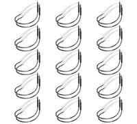 30Pcs Weedless Rigs Hook Fish Hook for Wacky Rigging Lures Wide Gaps Wacky Rigs Fishing with Guard
