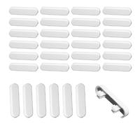 30PCS Weep Hole Covers, Window Drainage Cover Caps for UPVC Windows, Easy-to-Install Window Vent Cover, Durable Drainage Caps to Prevent Clogs, Perfect for Double Glazing Systems(White)