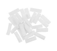 30pcs White Cotton Fire Starter Wax Sticks for Dry Grass and Charcoal