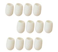 30pcs White Silkworm Finger Sleeve Exfoliating Tool