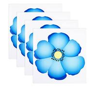 30PCS Window Fly Traps, Peach Blossom Window Fly Stickers, Insect Flies Wasp Pest Killer