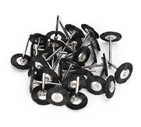 30Pcs Wire Brushes Set, Brass Steel Wire Brush Polishing Wheels Full kit for Rotary Tools(Bristles)