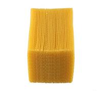 30PCS Wired Wax Foundation Sheets for National Beehive, 9x13.2cm Natural Beeswax Nest Foundation, Premium Beekeeping Supplies for Beekeepers, Ideal for DIY Candle Making, Crafts & Furniture Polish