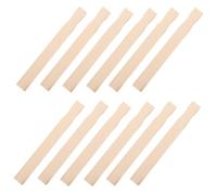 30pcs Wood Paint Stirring Stick for Painters and Craft Makers | Beige Wood Finish, Comfortable to Hold Manual Use, for Oil Paint, Wood Stain, Prep Work