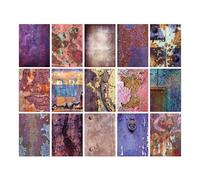 30Pieces Antique Scrapbooking Paper 10x14cm Background Decoration for Craft Journal Notebook Photo Album Packaging Retro Writing