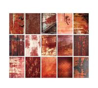 30Pieces Antique Scrapbooking Paper 10x14cm Background Decoration for Craft Journal Notebook Photo Album Packaging Retro Writing