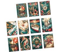 30Pieces Scrapbooking Decorative Paper Set Antique Textured Paper Sheet for Art Craft Journaling Notebook Photo Album Journaling Sticker