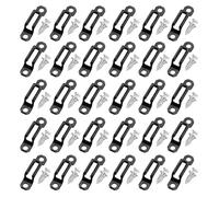 30Pieces Stainless Steel Invisible Screw Fasteners For Cabinets And Wardrobes Assembly Uniform Strong Force Application Bookcase Fastening Kit