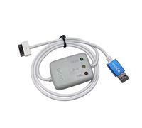 30Pin DCSD Serial Port Engineering Cable Debugging IMEI SN Number Compatible with IP 4 4S 2 3 Baseband I-C Repairing USB for iOS Kernel NAND Flash Change