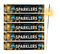 30pk Extra Sparklers 25cm 10'' - Bright & Long-Lasting, for Bonfire Night, Halloween, Christmas, New Years Celebration, Wedding Parties, Birthday Party