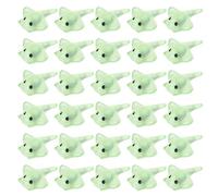 30Psc Miniature Fish Statues Small Sea Animal Creatures Figurines Colorful Resins Cake Toppers Sea Animal Figures Miniature Figurines