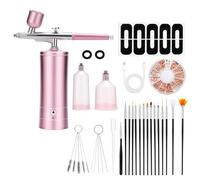 30PSI Airbrushes Set With Compressor 0.3mm Nozzle Airbrushes Set Cordless Air Brush For Model Making