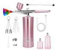 30PSI Airbrushes Set with Compressor 0.3mm Nozzle Airbrushes Set Cordless Air Brush for Model Making