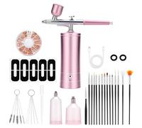 30PSI Airbrushes Set With Compressor 0.3mm Nozzle Airbrushes Set Cordless Air Brush For Model Making