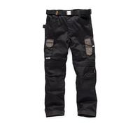 (30R, Black) Scruffs Mens Pro Flex Work Trousers