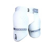 (30R, White) Kookaburra Childrens/Kids Pro 250 Thigh Guard