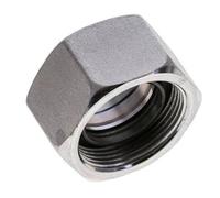 30S (M42x2) Steel Functional Nut FKM