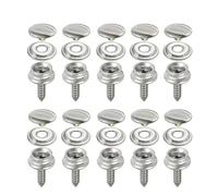 30Sets Stainless Steel Tapping Snap Fastener Kit Tent Marine Yacht Boat Canvas Cover Tools Sockets Buttons Car Canopy Accessories