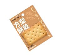 30Sheets Biscuit Notes Paper 60x60mm Adheive Notes Pad Small Notepads Reminder on Book Notebook Journal Planner Calender Colorful Adhesive