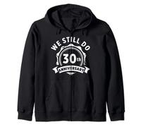 30th 30 year Wedding Anniversary Husband Wife Zip Hoodie