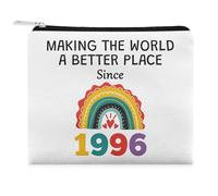 30th Birthday 1996 Coin Purses for Women 30 Year Old Party Coin Wallet Pouch Happy 30th Birthday Gift for Mom Wife Daughter Sister Aunt Friends BFF Bestie Coworkers 1996 Wallet Purses with Zipper