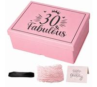 30th Birthday Gift Boxes with Magnetic Lid,24X17X8CM